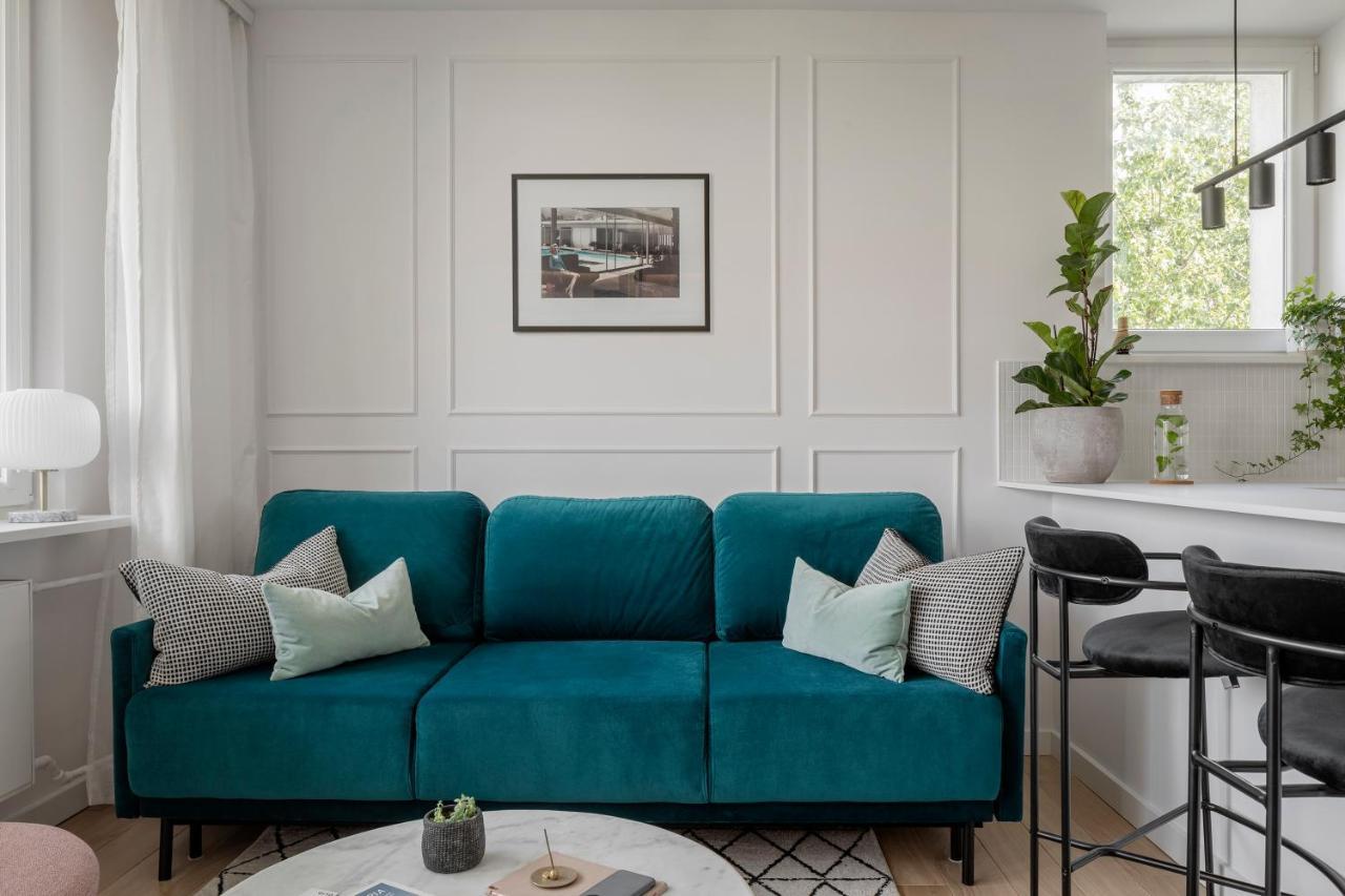 Stylowy Apartament Przy Metrze 바르샤바 외부 사진